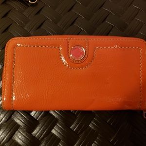 Nine west orange wallet